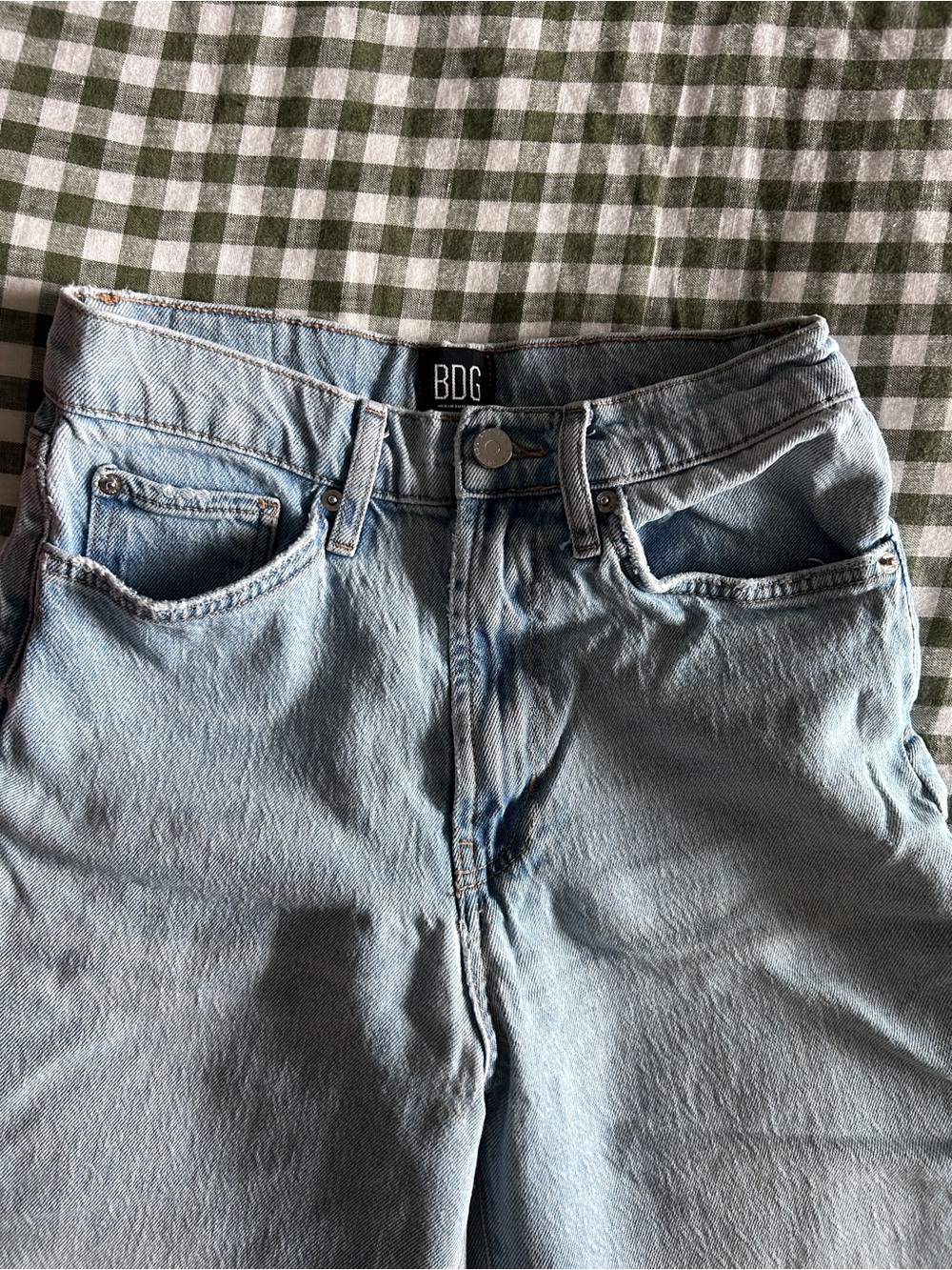 BDG Light Wash Women’s High & Wide Jeans